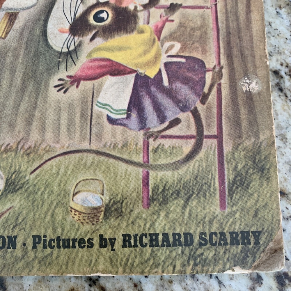 Mouse's House By Kathryn‎ And Byron Jackson With Richard Scarry's Pictures - Picture 7 of 16
